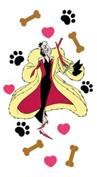 Dog Queen Motel Keychain Decal