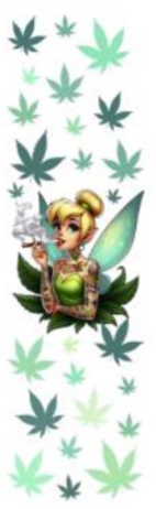 Mary Jane Fairy UV DTF Bookmark Decal