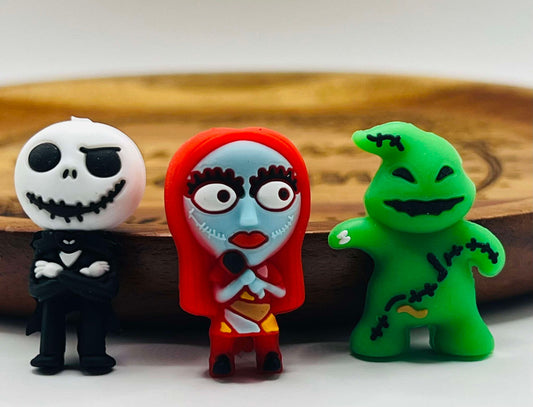 Nightmare Trio Silicone Bead